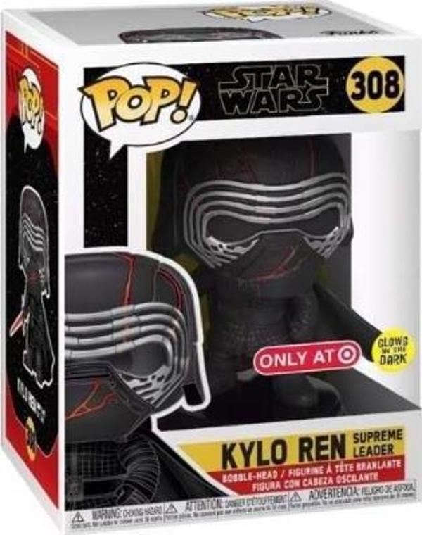 Funko Pop Star Wars Kylo Ren 308 - Image 1