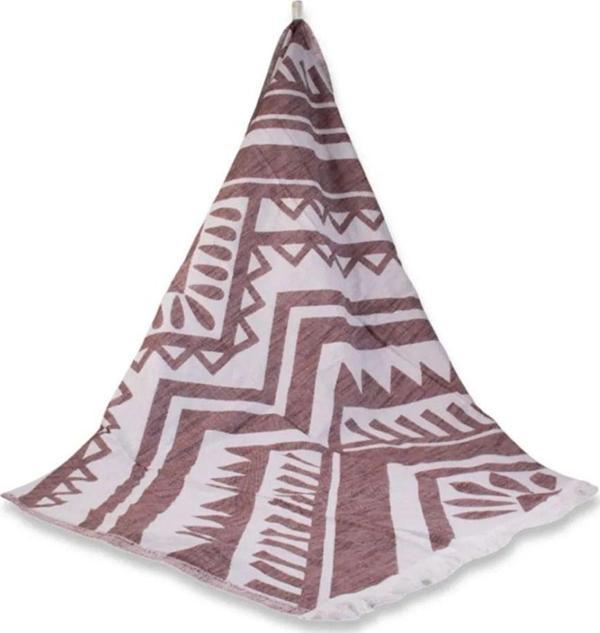Bidoluraf Jakarlı Pamuklu Peştemal 100 X 200 Cm (Plaj Havlusu) - Image 1