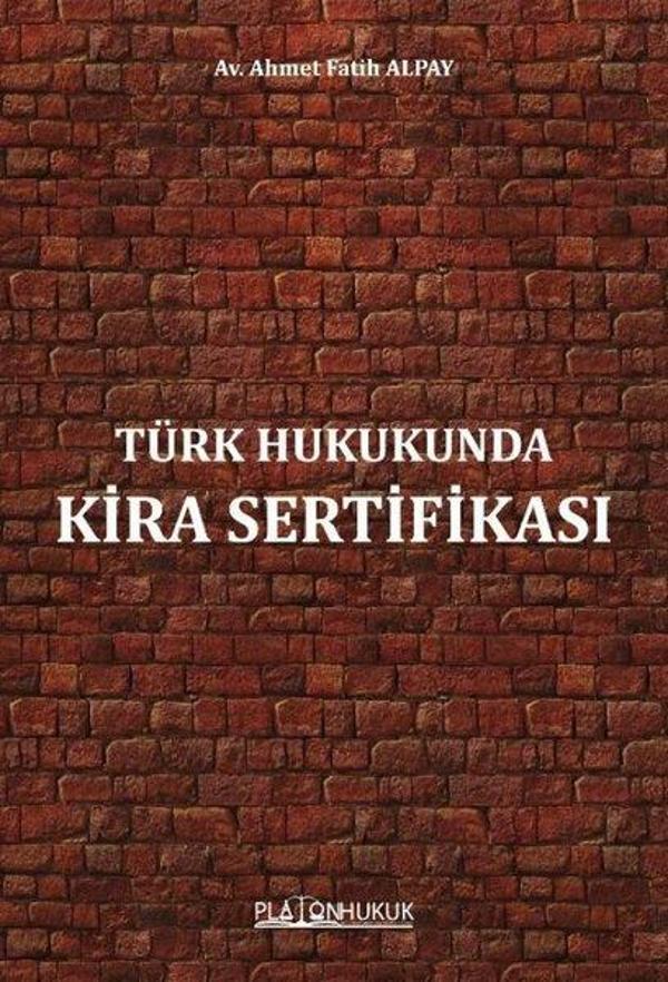 Türk Hukukunda Kira Sertifikası - Platon Hukuk Yayınevi - Image 1