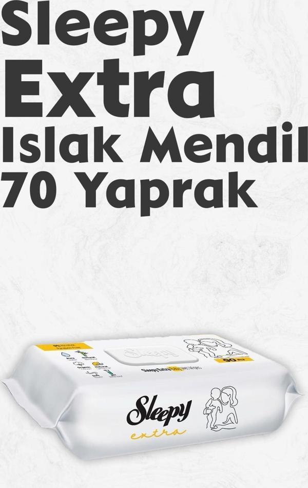 Sleepy Extra Islak Mendil 70 Adet - Image 1