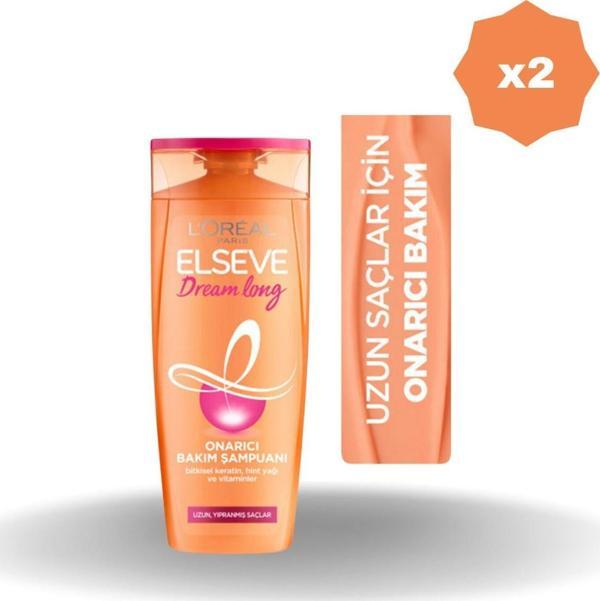 Elseve DREAM LONG ONARICI BAKIM ŞAMPUANI 360 ML X 2 ADET - Image 1