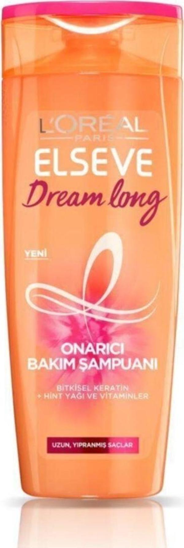 Elseve Loreal Dream Long Onarıcı Bakım Şampuanı 360ml - Image 1
