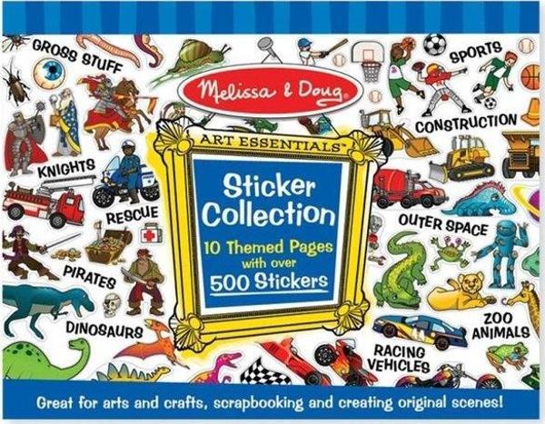 Melissa & Doug Çıkartma Koleksiyonu - Mavi - Image 1