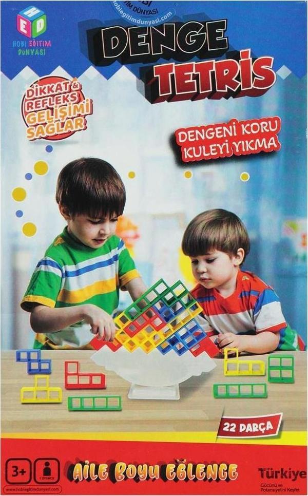 Hobi Eğitim Dünyası Denge Tetrisi HED 099 - Image 1