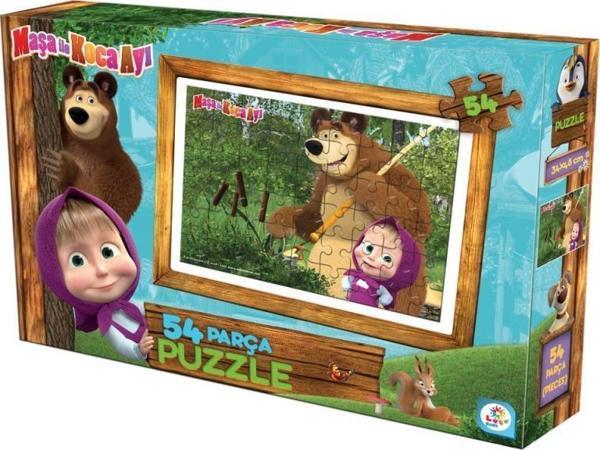 Laço Maşa ve Koca Ayı 54 Parça Puzzle MS7965 - Image 1