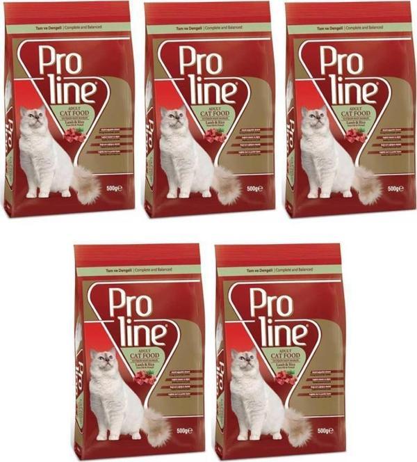 Proline Kedi Mamasi Lamp & Rice 500 Gr 5 adet - Image 1
