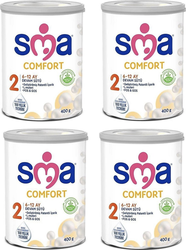 SMA Comfort 2 Devam Sütü 400 gr 4 Adet - Image 1