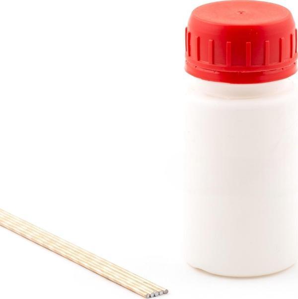 Gümüş Kaynak Teli %10 (1 ADET) +  GÜMÜŞ KAYNAK DEKAPANI ASA Flo (50 GR) - Image 1