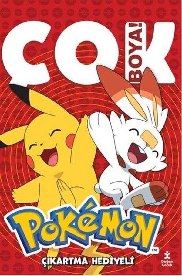 Pokemon - Çok Boya! Çıkartma Hediyeli - Doğan Çocuk - Image 1
