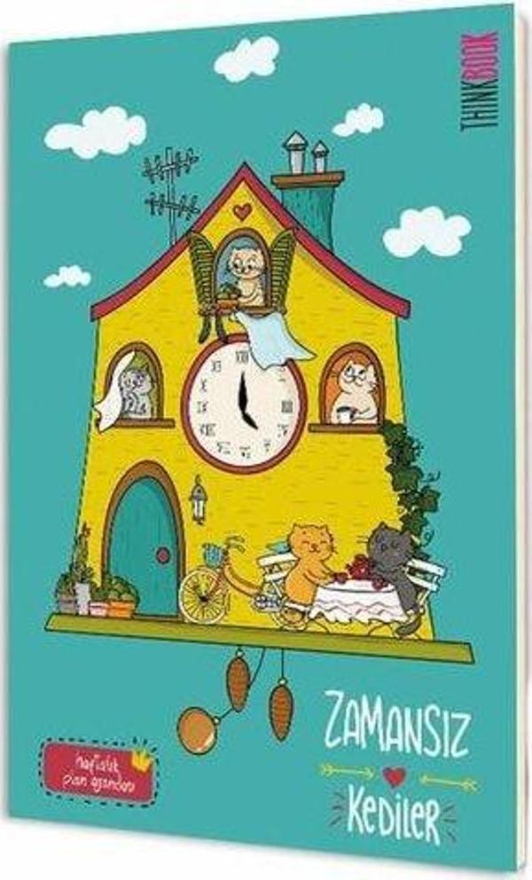 Thinkbook Saatli Köşk Zamansız Ajanda - Image 1