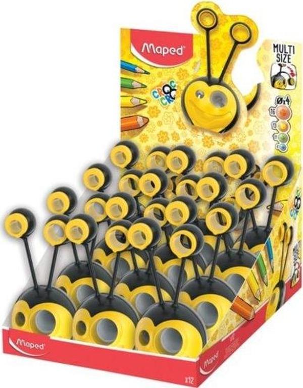 Maped Croc Croc Çift Delikli-4 Çaplı Kalemtıraş 017811 - Image 1