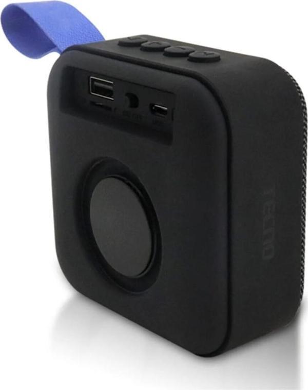 Tecno Square S1 Bluetooth Hoparlör Siyah - Image 1