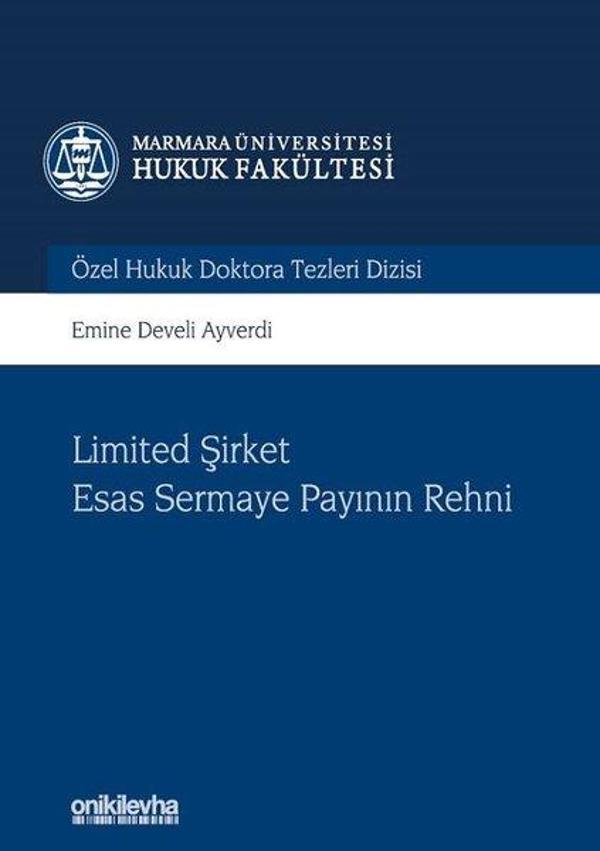 Limited Şirket Esas Sermaye Payının Rehni - On İki Levha Yayıncılık - Image 1