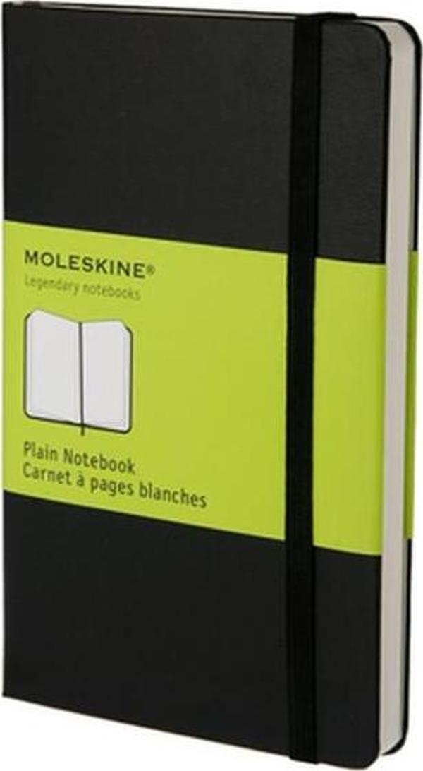 Moleskine Klasik Cep Boy Sert Kapak Düz Defter Siyah - Image 1