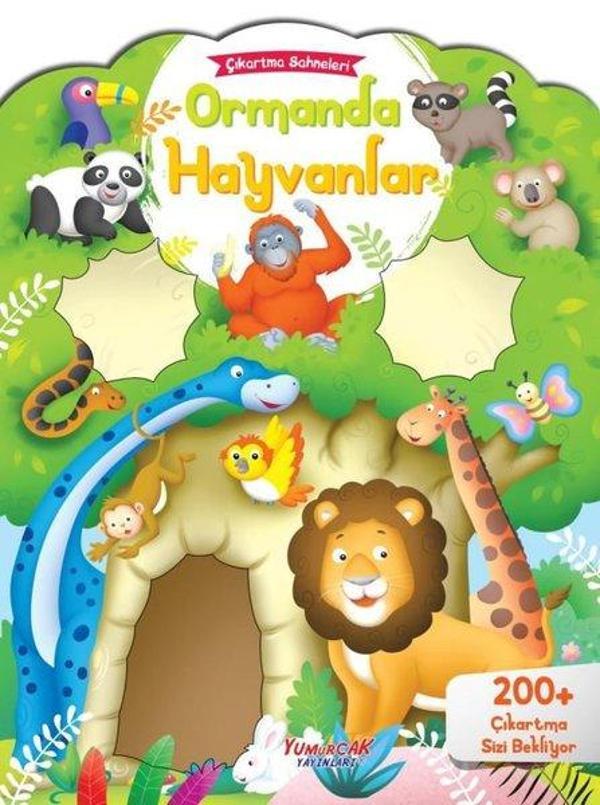 Ormanda Hayvanlar - Çıkartma Sahneleri - Yumurcak Yayınları - Image 1