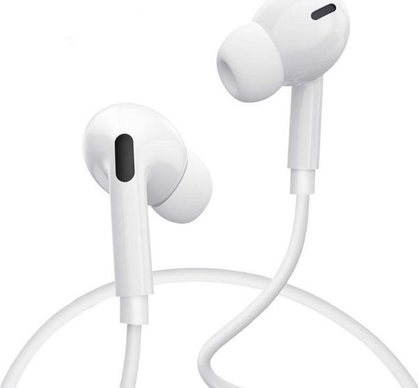 Winex Mobile Gfz HF05 Streo Kablolu Mikrofonlu Kulakiçi Pro Kulaklık Beyaz - Image 1