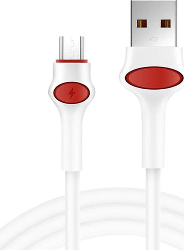 Winex Mobile GFZ115 Micro 3.0A Hızlı Şarj ve Data Kablosu 1M Beyaz - Image 1