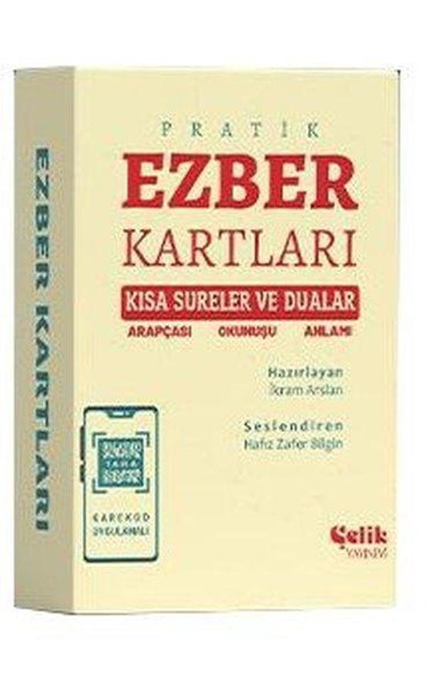 Ezber Kartları - Kısa Sureler ve Dualar - 44 Kart - Çelik Yayınevi - Image 1