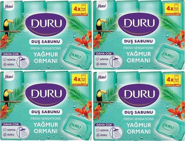 Duru Duş Sabunu Fresh Sensations Yağmur Ormanı 4 X 150 Gr 4 Adet - Image 1