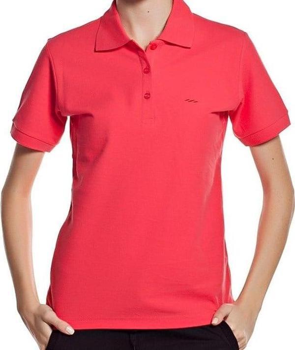 Sportive  Bayan  Polo Pike T-Shirt -Narçiçeği - Image 1