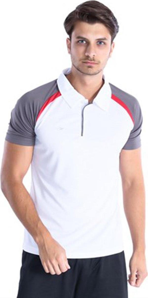Sportive MODEL 06 Kamp Tişörtü-Beyaz/Antrasit - Image 1