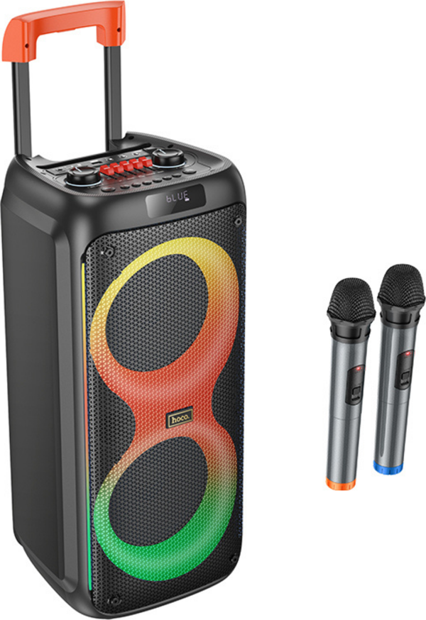Hoco Bluetooth Özellikli HA7 Çift Mikrofonlu Aux Sd Kart Özellikli Kablosuz Hoparlör - Image 1