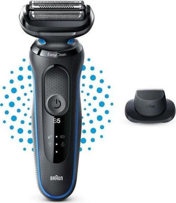 Braun Yeni Seri 5 B1200S Kablosuz Tıraş Makinesi Autosense Easyclean Easyclick Islak & Kuru - Image 1