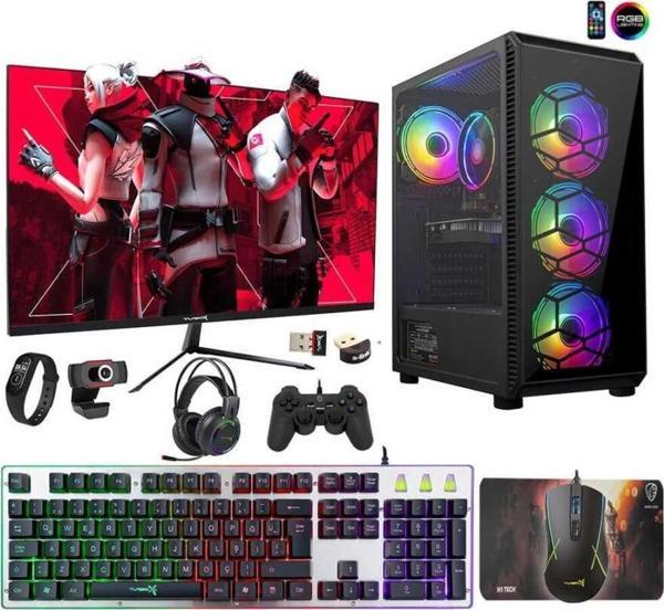 Turbox Tx1143 i7 860 16GB Ram 256GB SSD 4GB GT730 Ekran Kartı 23.6 inç Masaüstü Oyuncu Bilgisayarı - Image 1