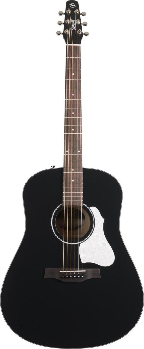 Seagull S6 Series Elektro Akustik Gitar (Siyah) - Image 1