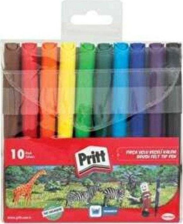 Pritt Fırça Uçlu 10 lu Keçeli Kalem - Image 1