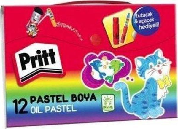 Pritt 12 li Çantalı Pastel Vinyl Ambalaj - Image 1
