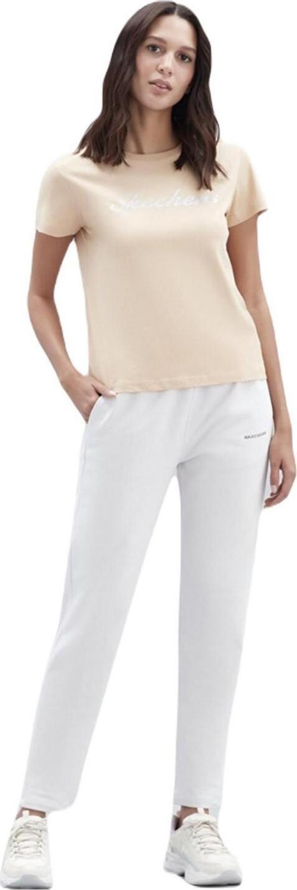 Skechers S221180-211 W Graphic Tee Shiny Logo Kadın T-Shirt - Image 1