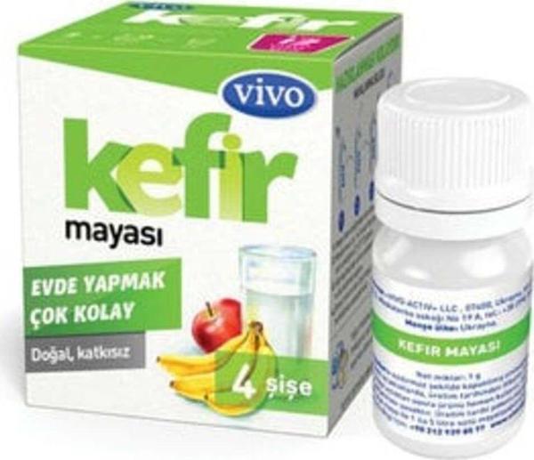 vivo Kefir Mayası 4X1G ( 1 Adet ) - Image 1