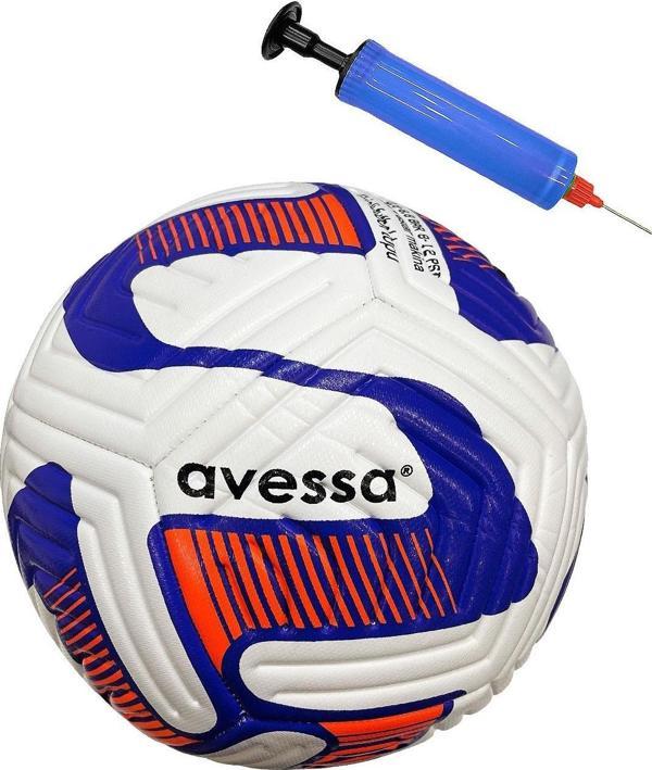 Avessa FT900-100M Futbol Topu Mavi 4 Astar Pompalı - Image 1