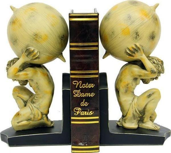 Kitap Tutucu Atlas Kitap Stoperi Dekoratif Hediyelik - Image 1