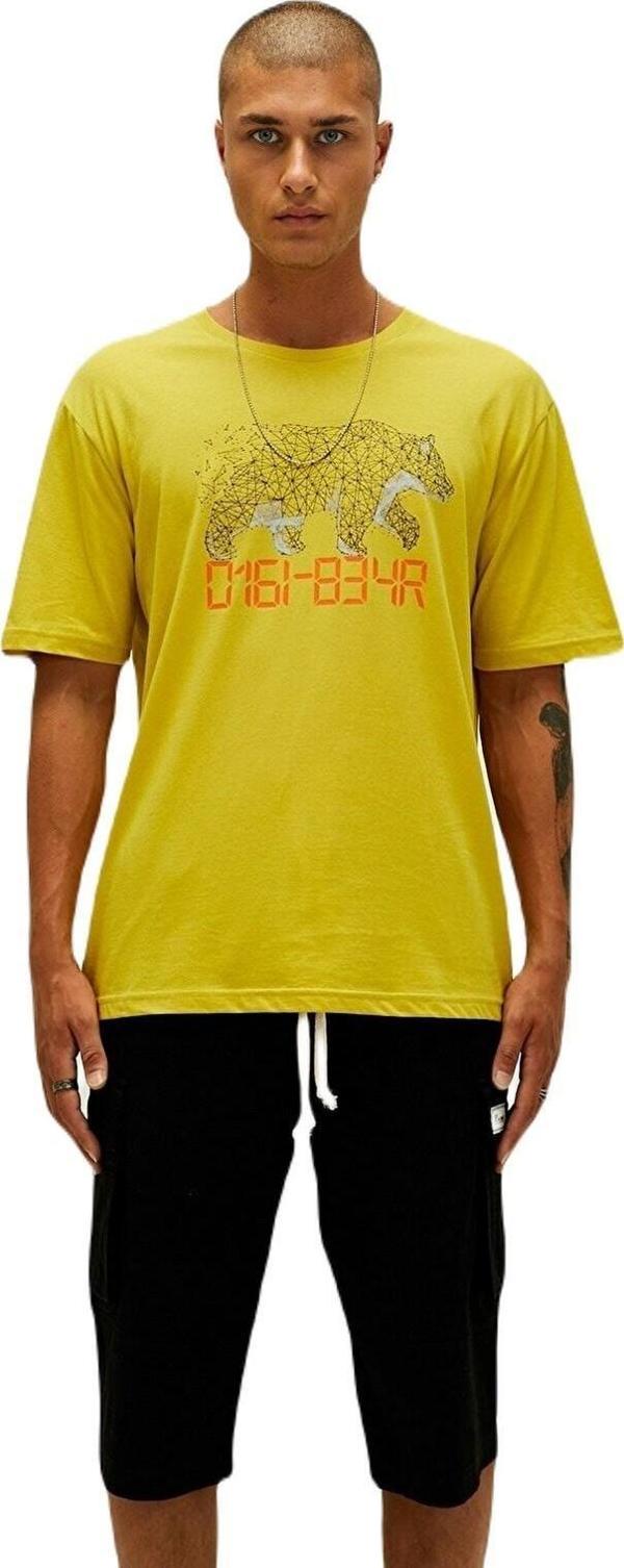 Bad Bear 22.01.07.050-C119 Digibear Erkek T-Shirt - Image 1