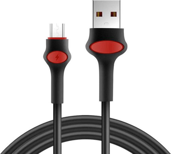 Winex Mobile Winex GFZ115 Micro 3.0A Hızlı Şarj ve Data Kablosu 1M Siyah - Image 1