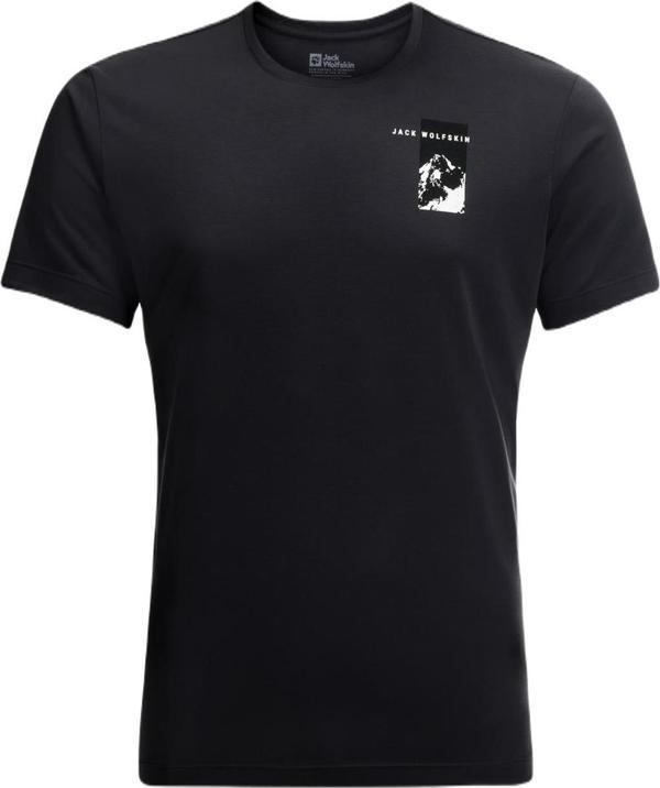 Jack Wolfskin 1809941 Vonnan S/S Graphic T M Erkek Tişört - Image 1