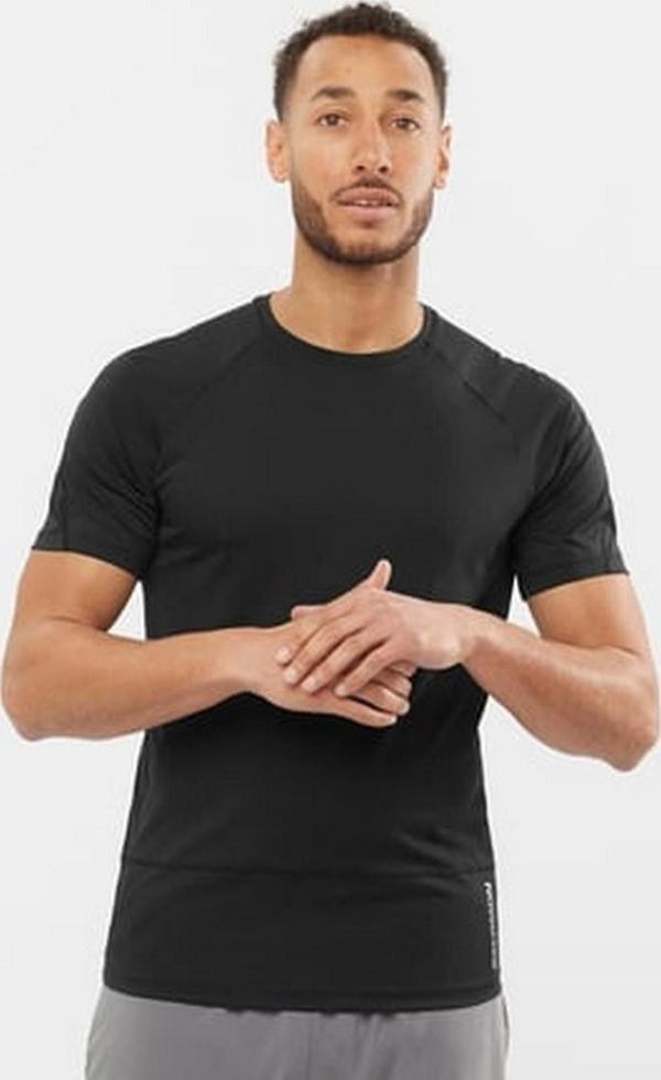 Salomon LC1869400 Cross Run Ss Tee M Erkek Tişört - Image 1