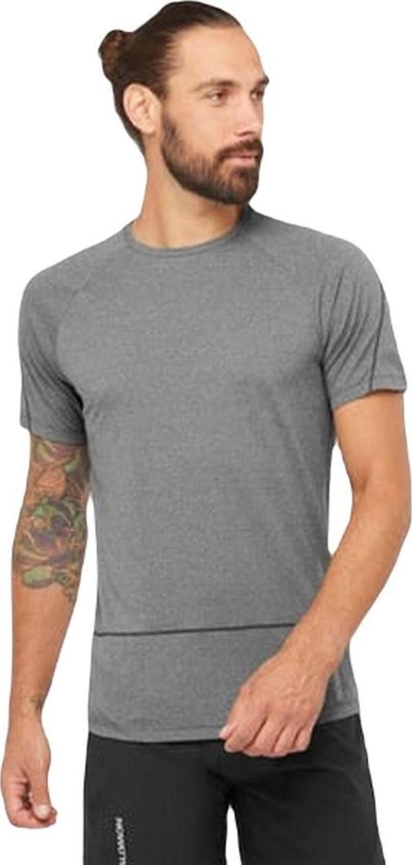 Salomon LC2050500 Cross Run Ss Tee M Erkek Tişört - Image 1