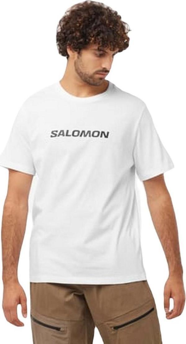 Salomon LC2245500 Sal Logo Perf Ss Tee M Erkek Tişört - Image 1