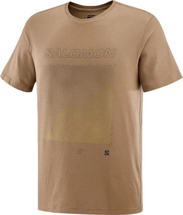 Salomon LC2247100 Graphic Ss Tee M Erkek Tişört - Image 1