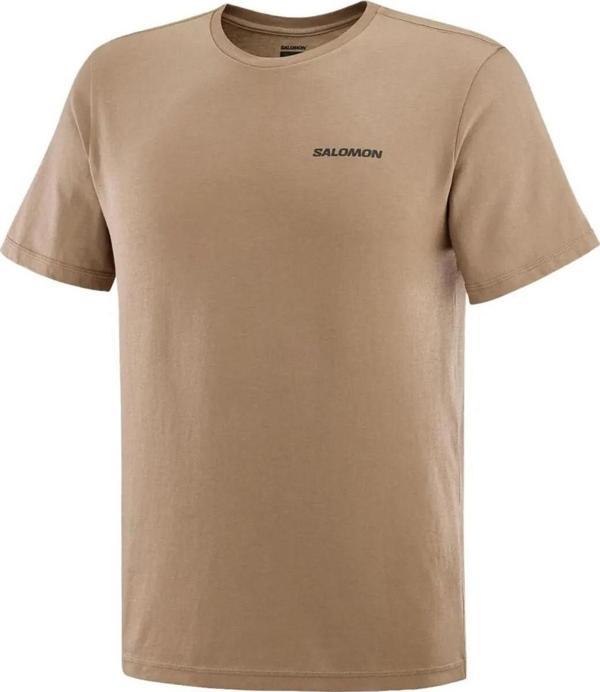 Salomon LC2247200 Graphic Perf Ss Tee M Erkek Tişört - Image 1