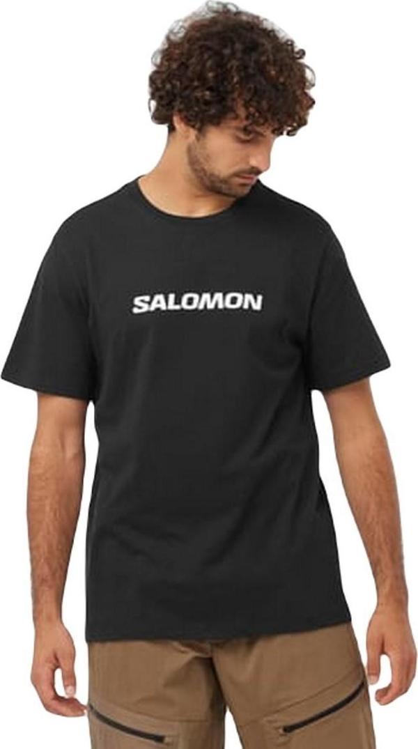 Salomon LC2245400 Sal Logo Perf Ss Tee M Erkek Tişört - Image 1