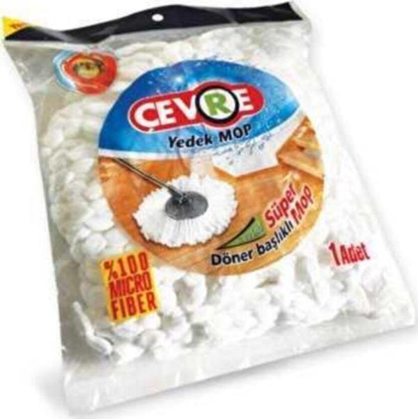 Çevre Mop Yedek Döner Başlıklı - Image 1