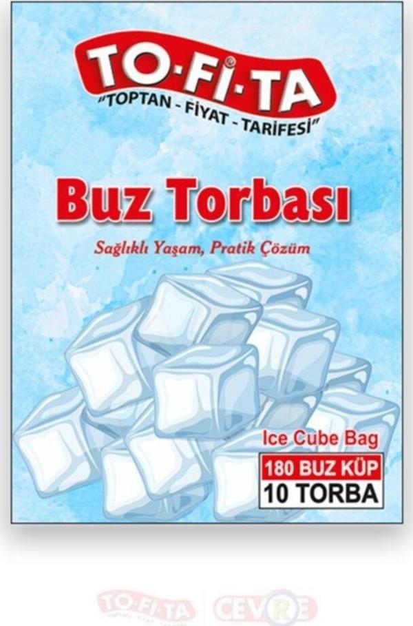 Tofita Buz Torbası 10 Torba (180 Küp) - Image 1