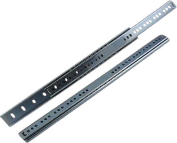 YENİLER 27 mm * 35 cm TEK AÇILIM İNCE BİLYALI ÇEKMECE RAYI - Image 1