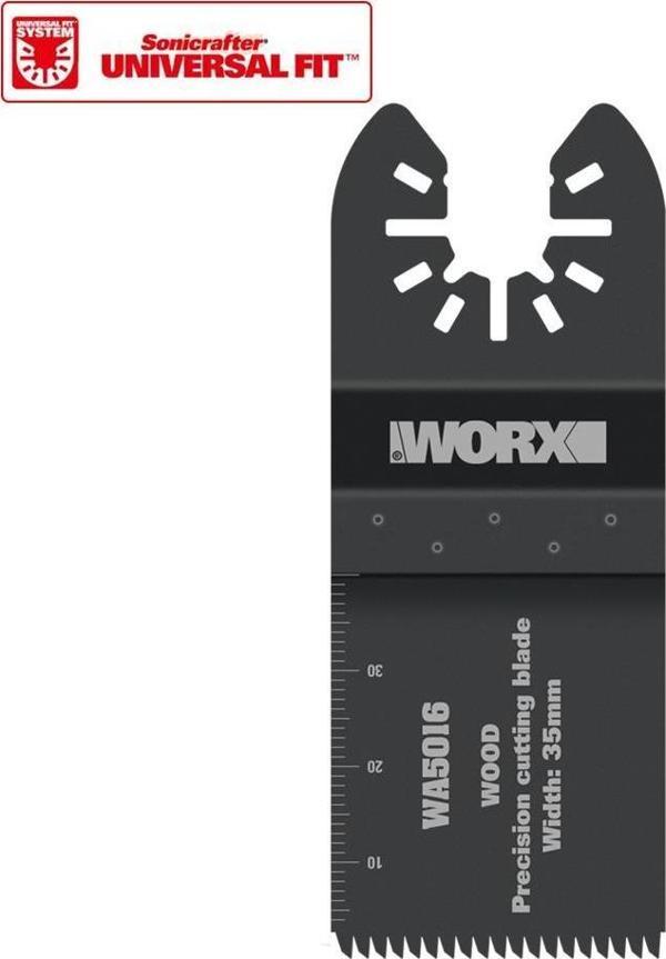 WORX WA5016 Çok Amaçlı Raspalama Makinesı İçin 35x40mm Ahşap ve PVC Universal Hassas Kesme Bıçağı - Image 1