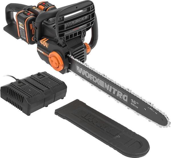 WORX WG385E 40Volt 4.0Ah Li-ion 40CM Profesyonel Şarjlı Kömürsüz Zincirli Testere - Image 1