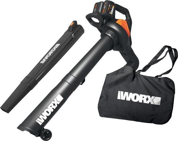 WORX WG583E 40Volt 4.0Ah. Li-ion Kömürsüz Profesyonel Yaprak Toplama ve Üfleme - Image 1